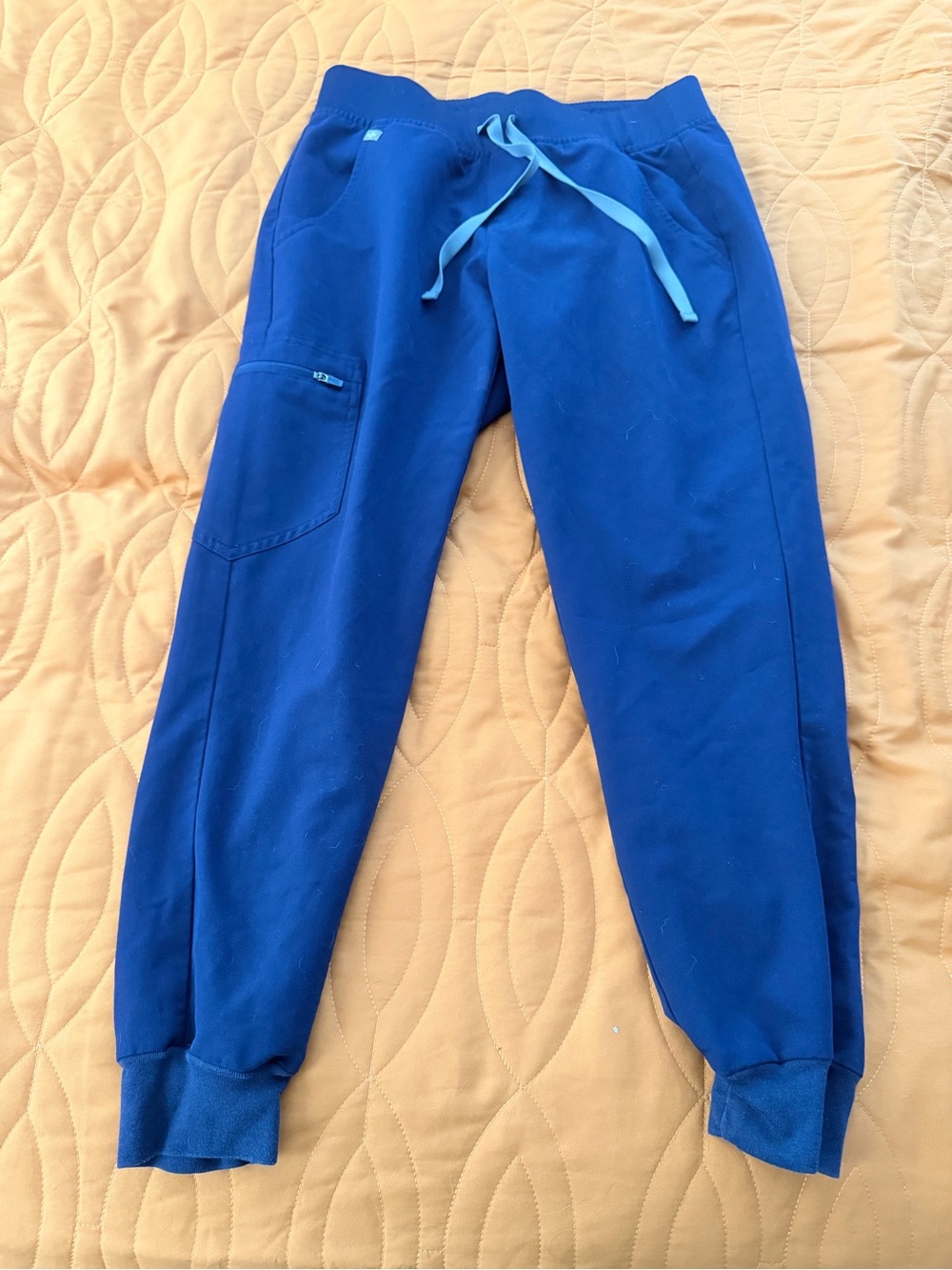 Navy Blue Zamora Figs Jogger Nurse Scrub Pants